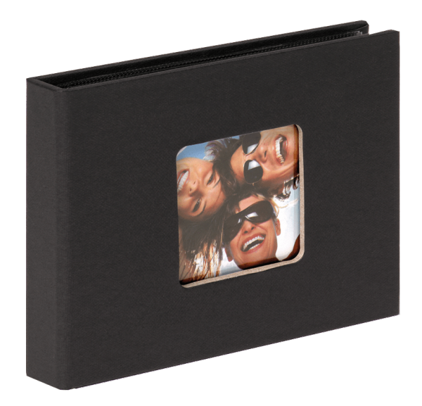 Fun Minialbum Schwarz 10x15