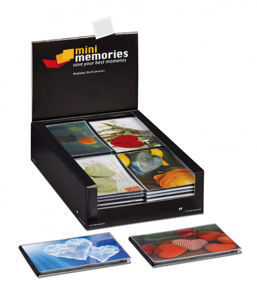 Mini Memories Hearts II im Display